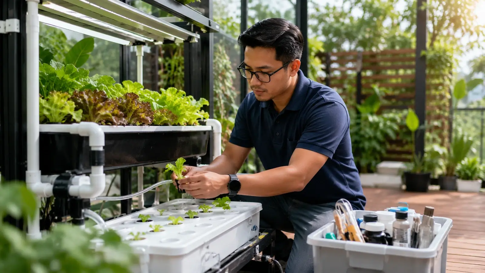 Hydroponic Setup
