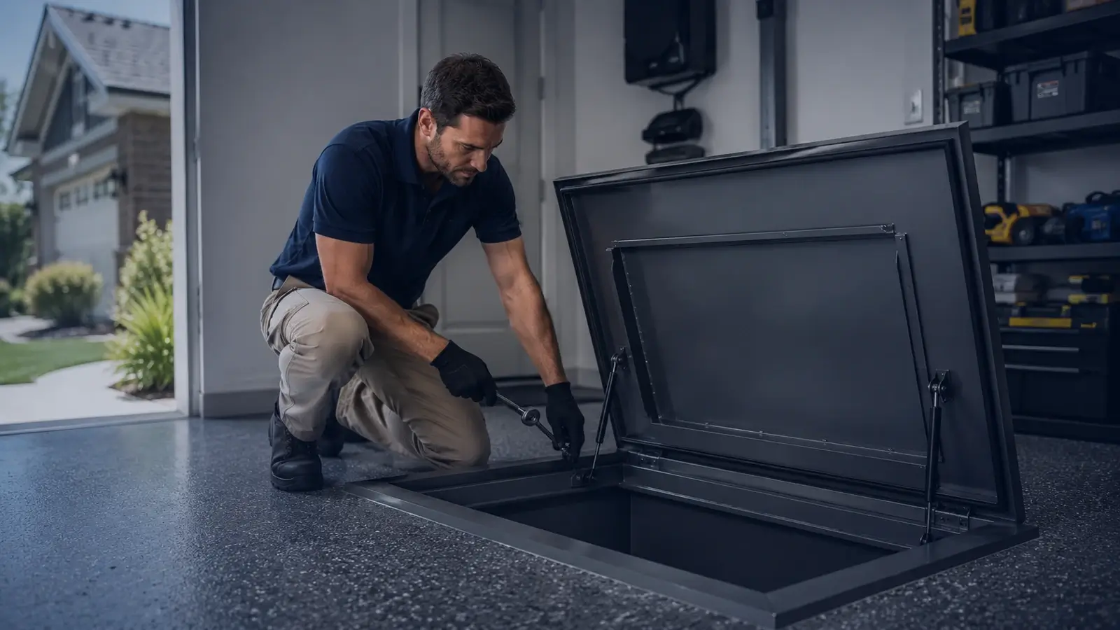 Storm Shelter Install